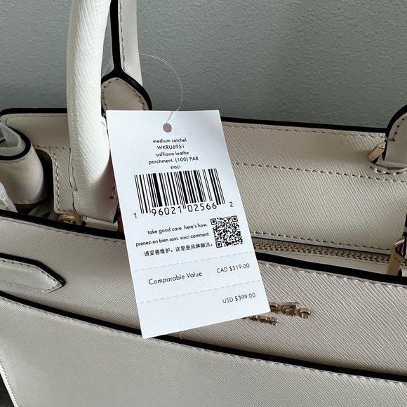 NWT Kate Spade Satchel Bag w/Crossbody Strap♠️ - Picture 3 of 12